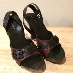 Nine West Wooden Heels